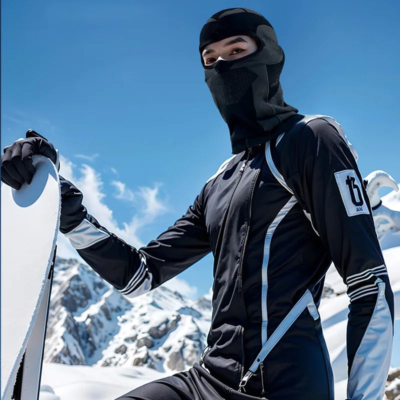 Men Women Cold-Proof Thermal Scarf Winter Ski Hat Balaclava Full Face Mask Ski Cycling Hunting Head Neck Cover Helmet Liner Cap