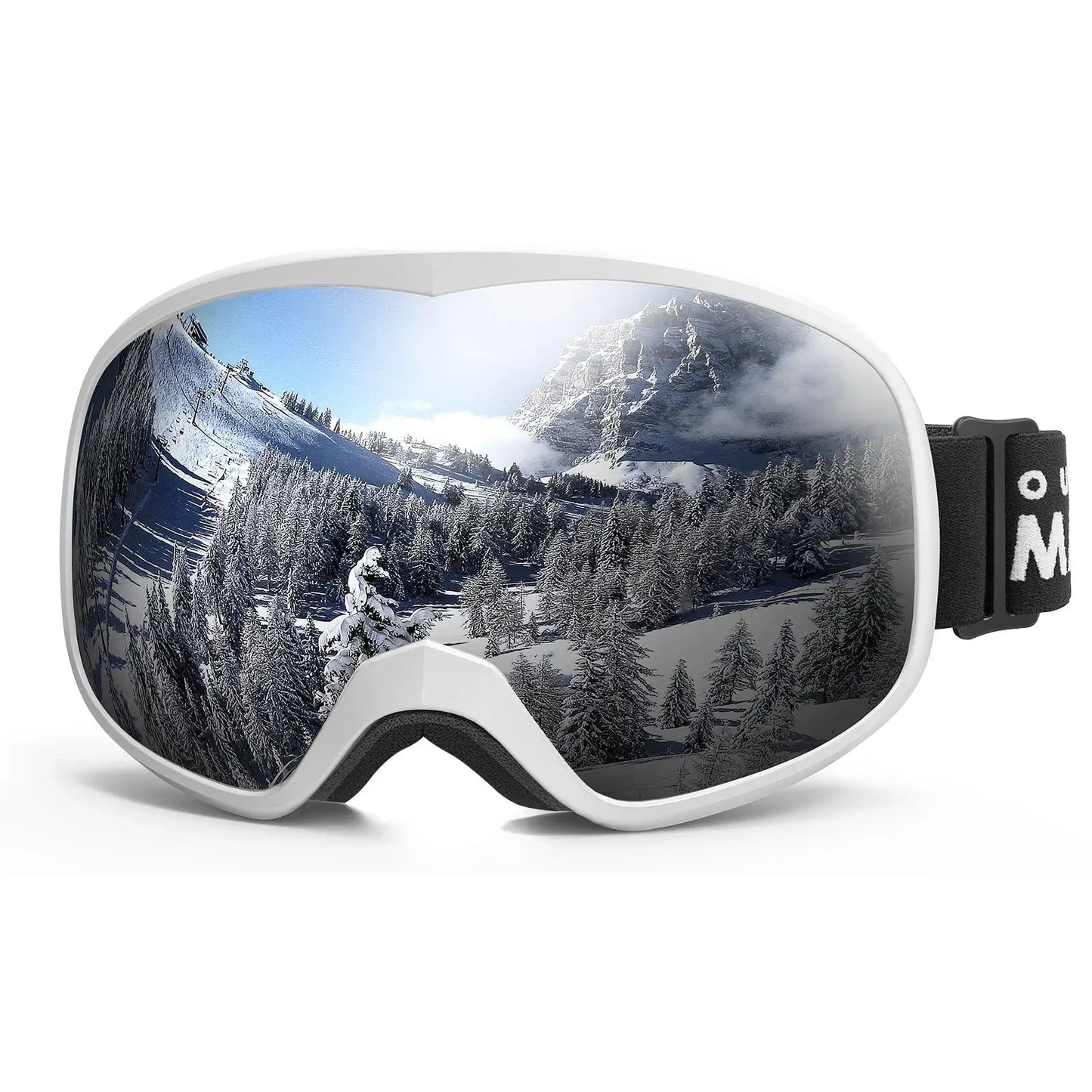 OutdoorMaster OTG Ski Goggles Owl Snowboard UV Protection Anti Fog