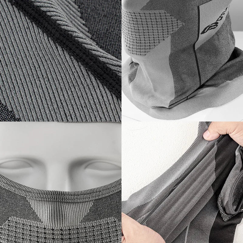 Men Women Cold-Proof Thermal Scarf Winter Ski Hat Balaclava Full Face Mask Ski Cycling Hunting Head Neck Cover Helmet Liner Cap