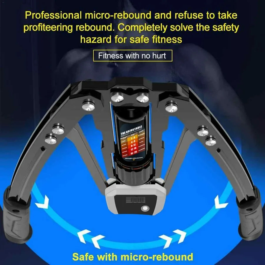 Twister Arm Exerciser - Adjustable 22-440lbs Hydraulic Power, Home Chest Expander, Shoulder Muscle Training Fitness Equipment, A